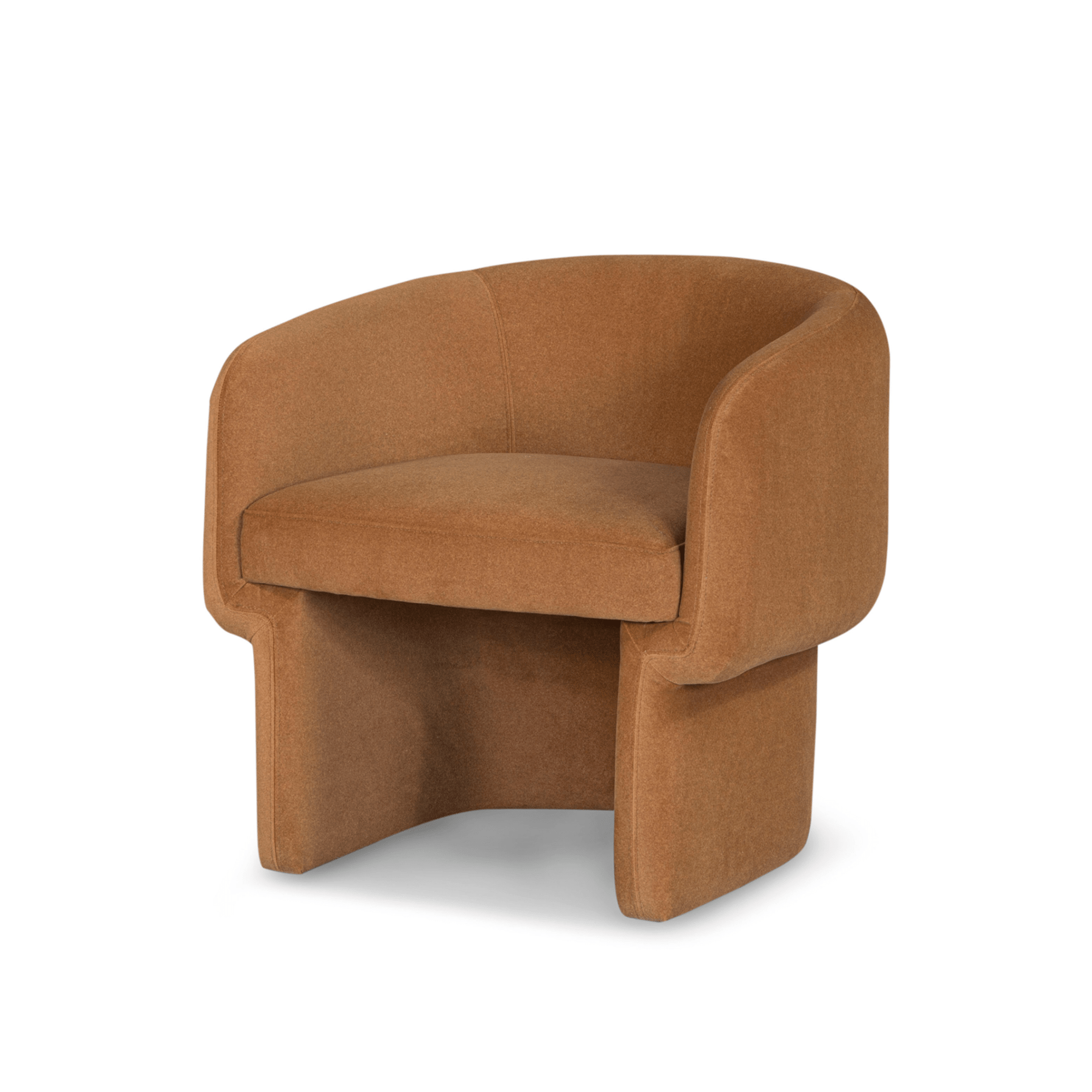 baseFleur Chair - Velvet Walnut - Dekor Butik