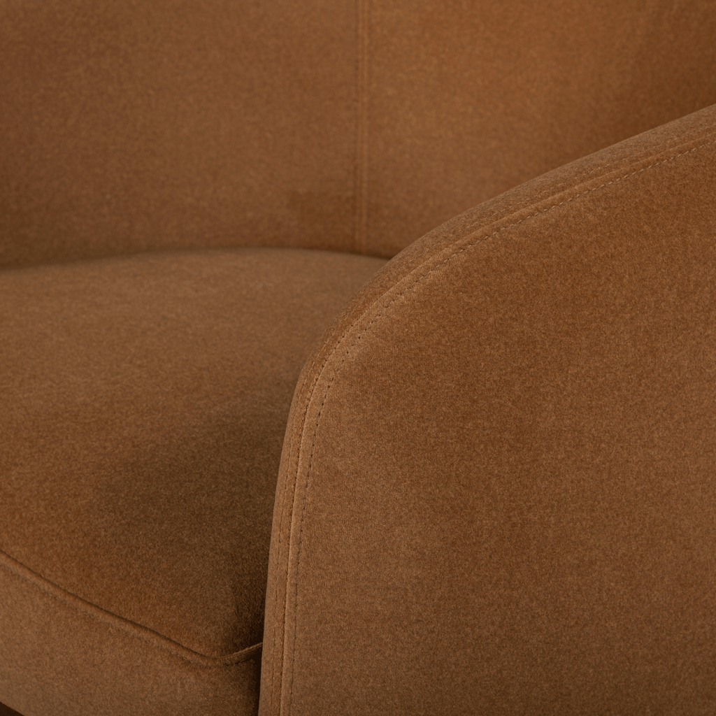 baseFleur Chair - Velvet Walnut - Dekor Butik