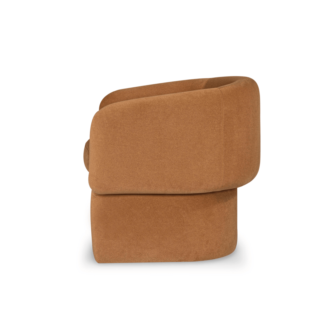 baseFleur Chair - Velvet Walnut - Dekor Butik