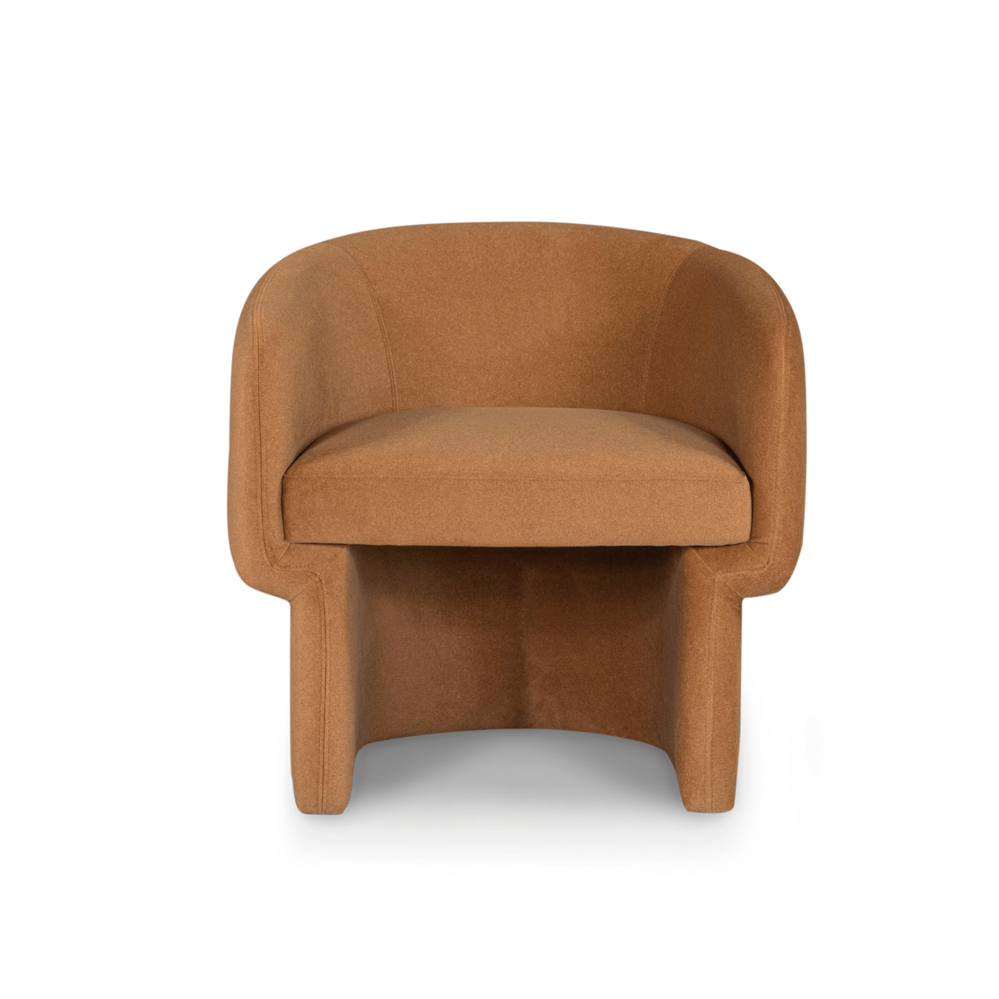 baseFleur Chair - Velvet Walnut - Dekor Butik