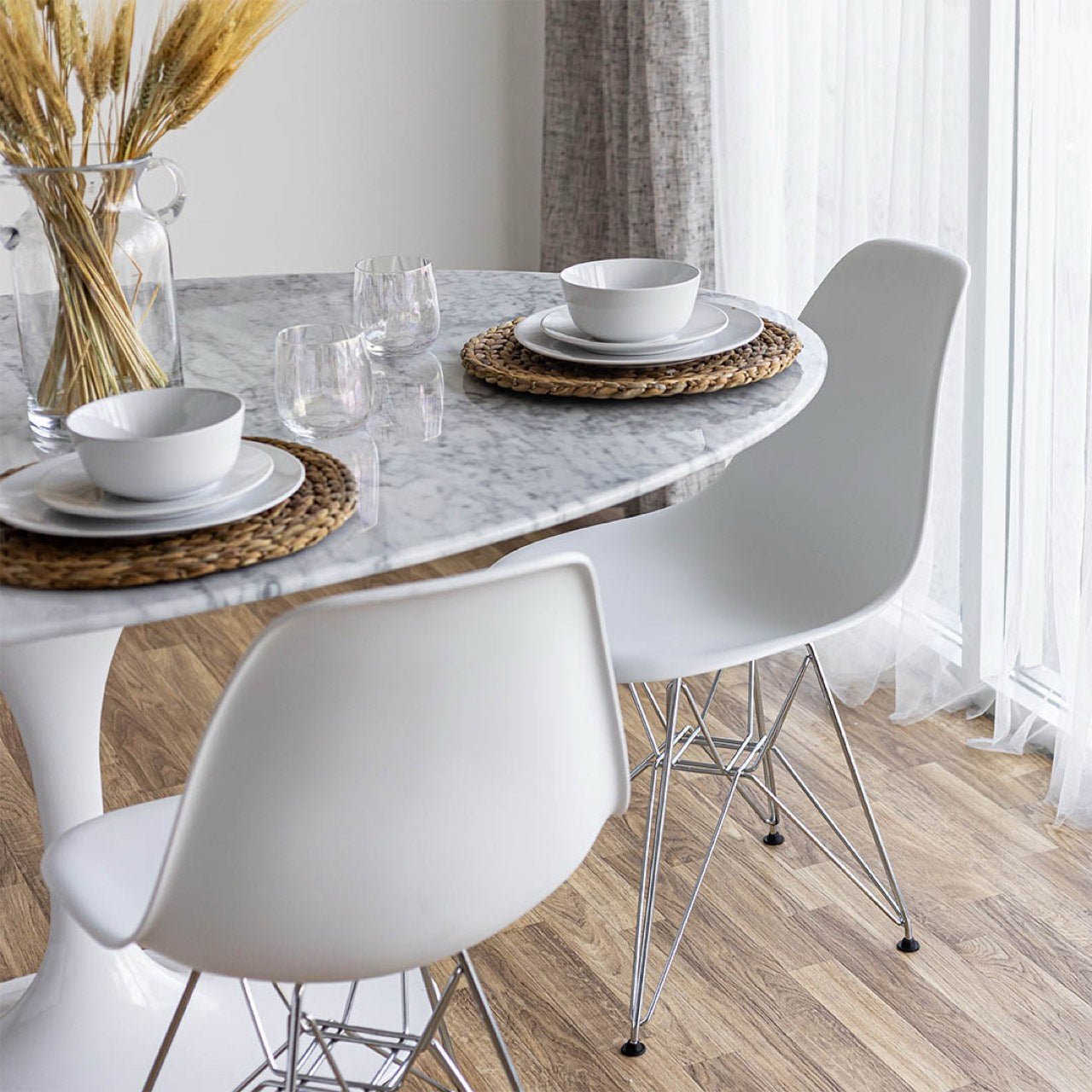 baseFlute Condo Dining Table - Round - Dekor Butik