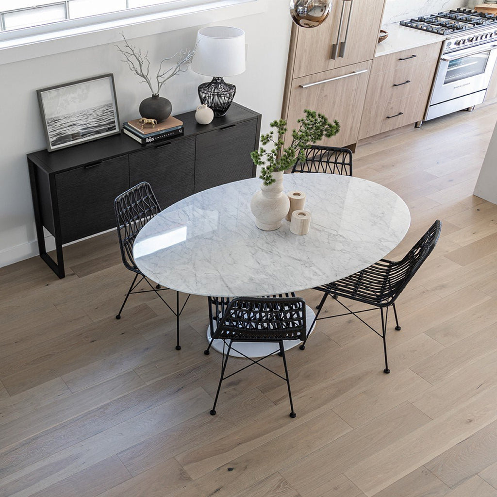 baseFlute Dining Table - Oval - Dekor Butik