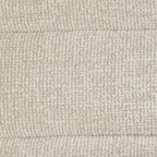 Fonda Cream Fabric w/ Natural Jute Swivel Accent Chair - Dekor Butik