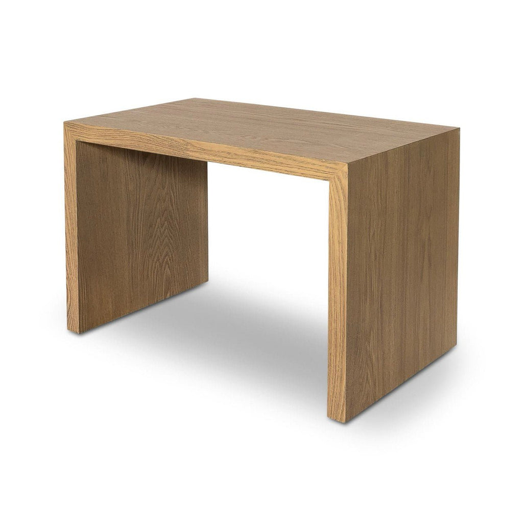 baseForest Coffee Ottoman - Cream and Blonde Oak - Dekor Butik