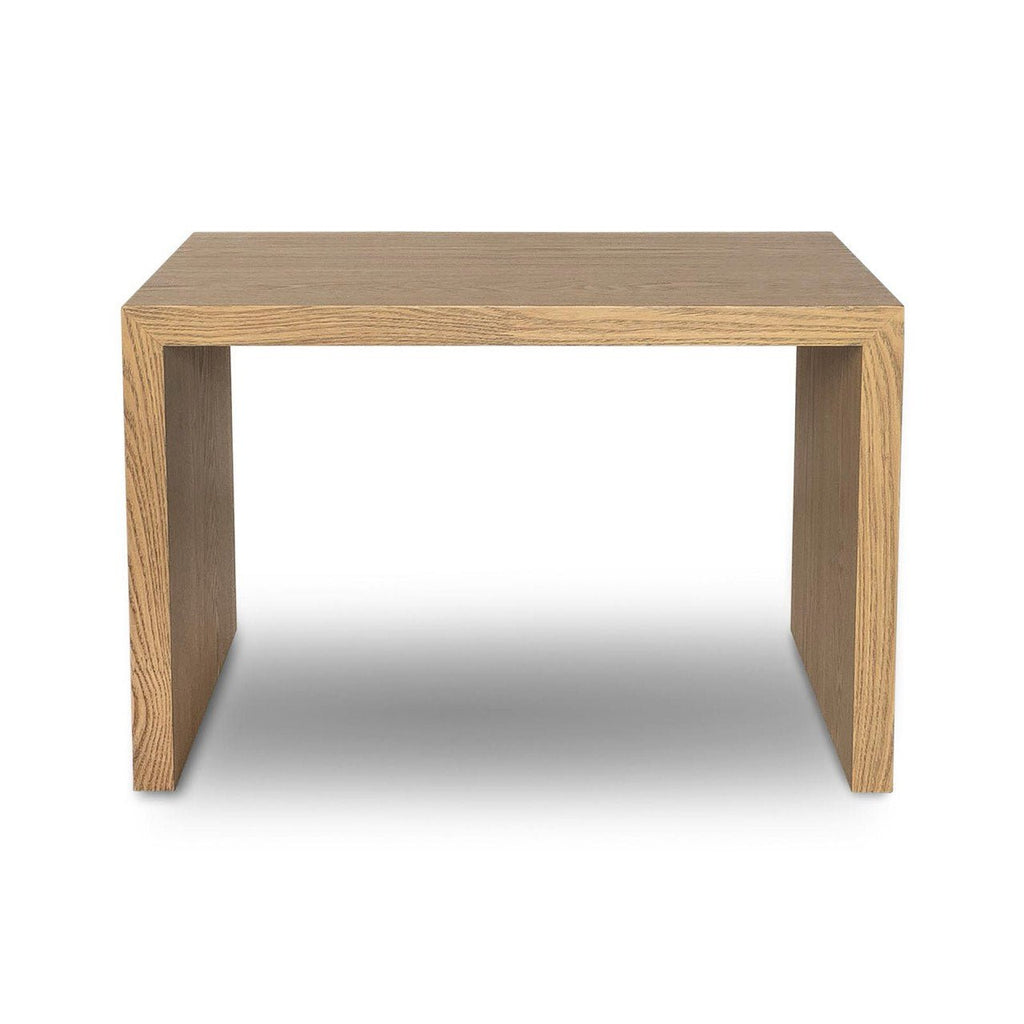 baseForest Coffee Ottoman - Cream and Blonde Oak - Dekor Butik