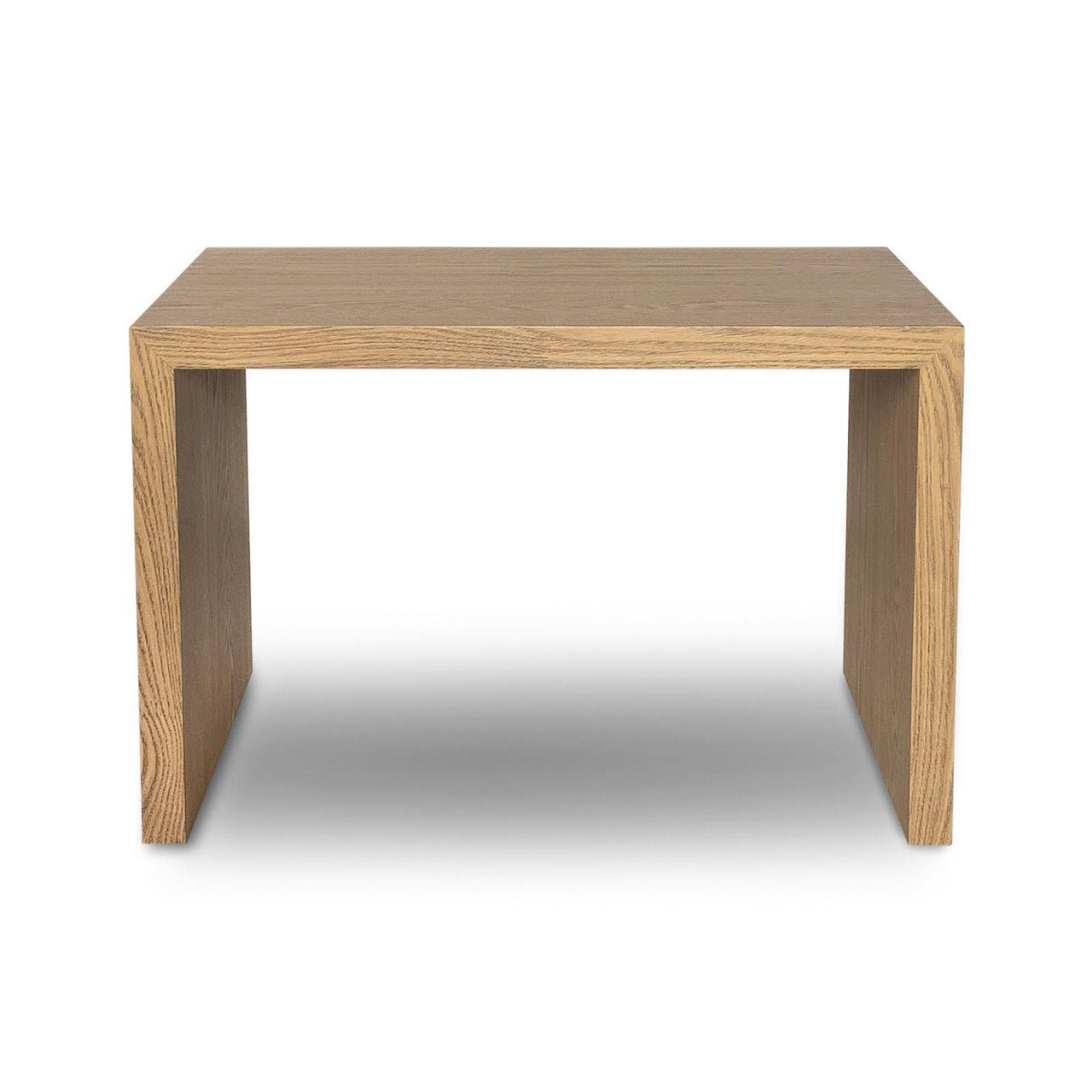 baseForest Coffee Ottoman - Cream and Blonde Oak - Dekor Butik