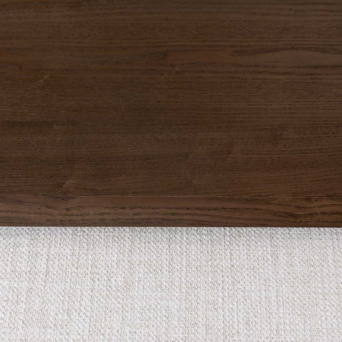 baseForest Coffee Ottoman - Cream and Dark Brown - Dekor Butik