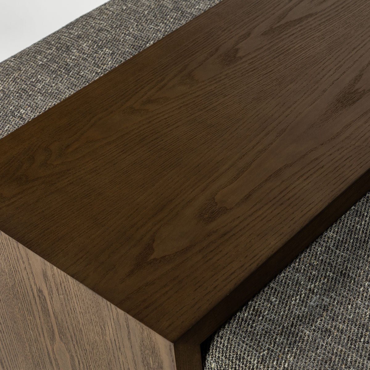 baseForest Coffee Ottoman - Pepper and Dark Oak - Dekor Butik