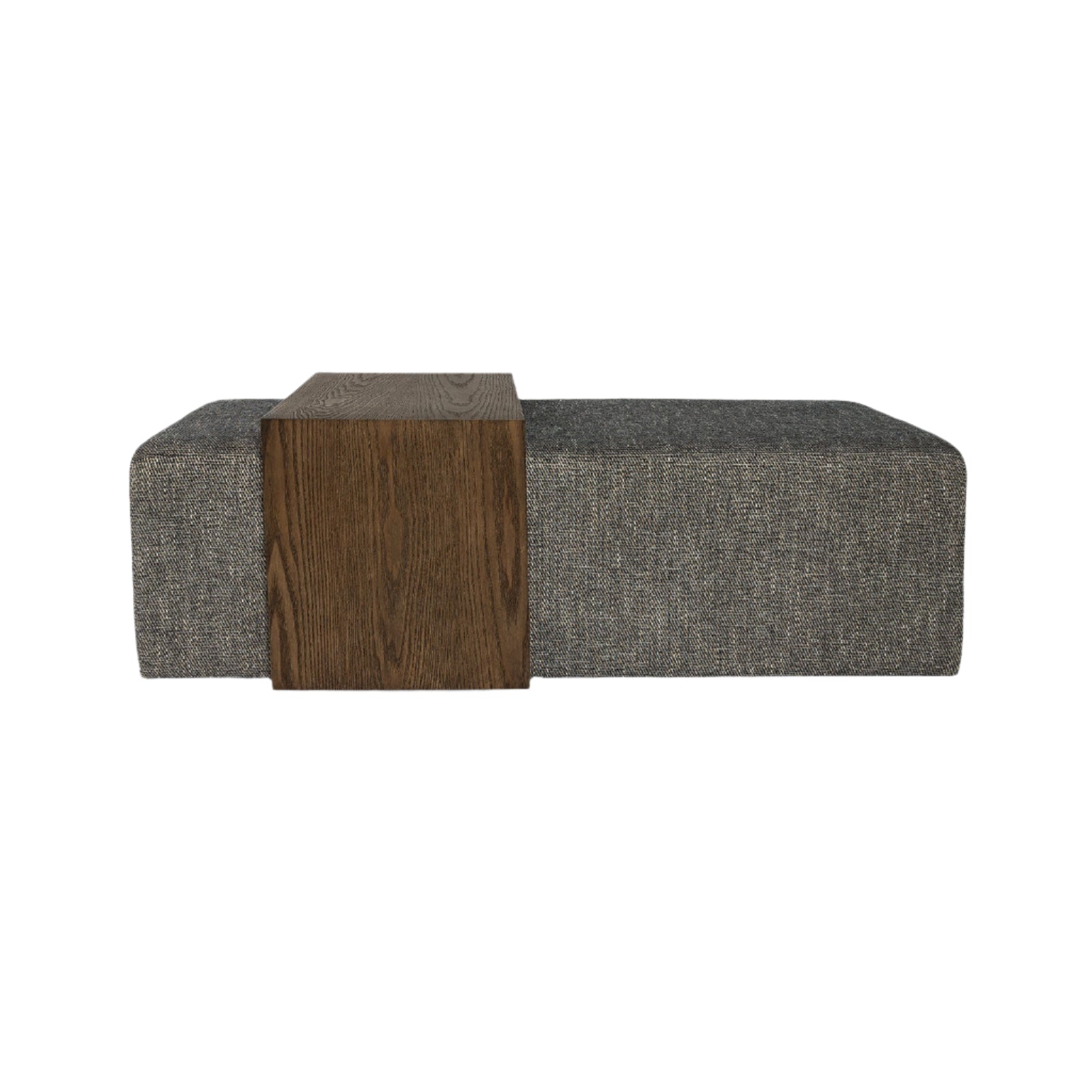baseForest Coffee Ottoman - Pepper and Dark Oak - Dekor Butik