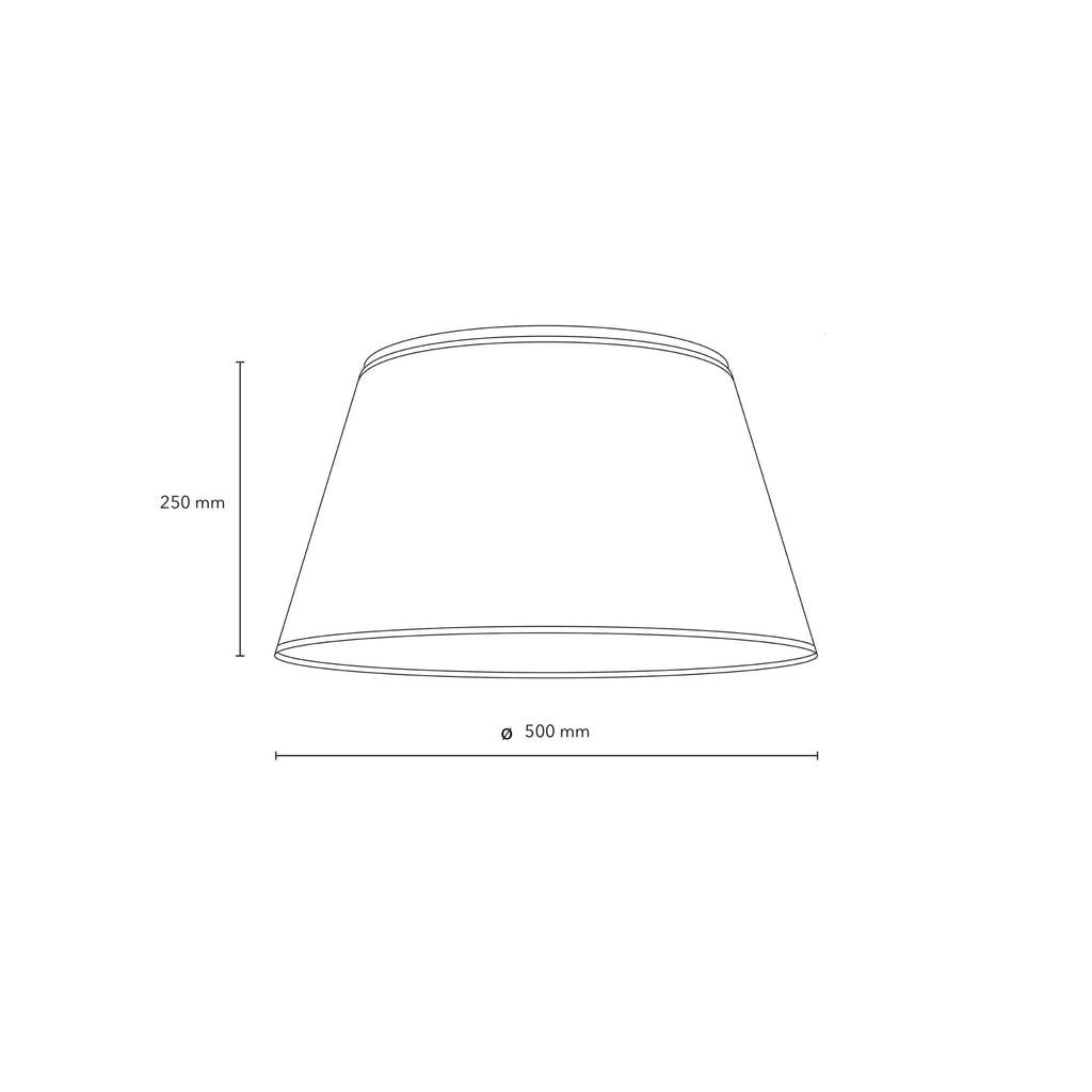 FORMO Linen Flush Mount Ceiling Light for Bedroom, Hallway & Living Room - Dekor Butik