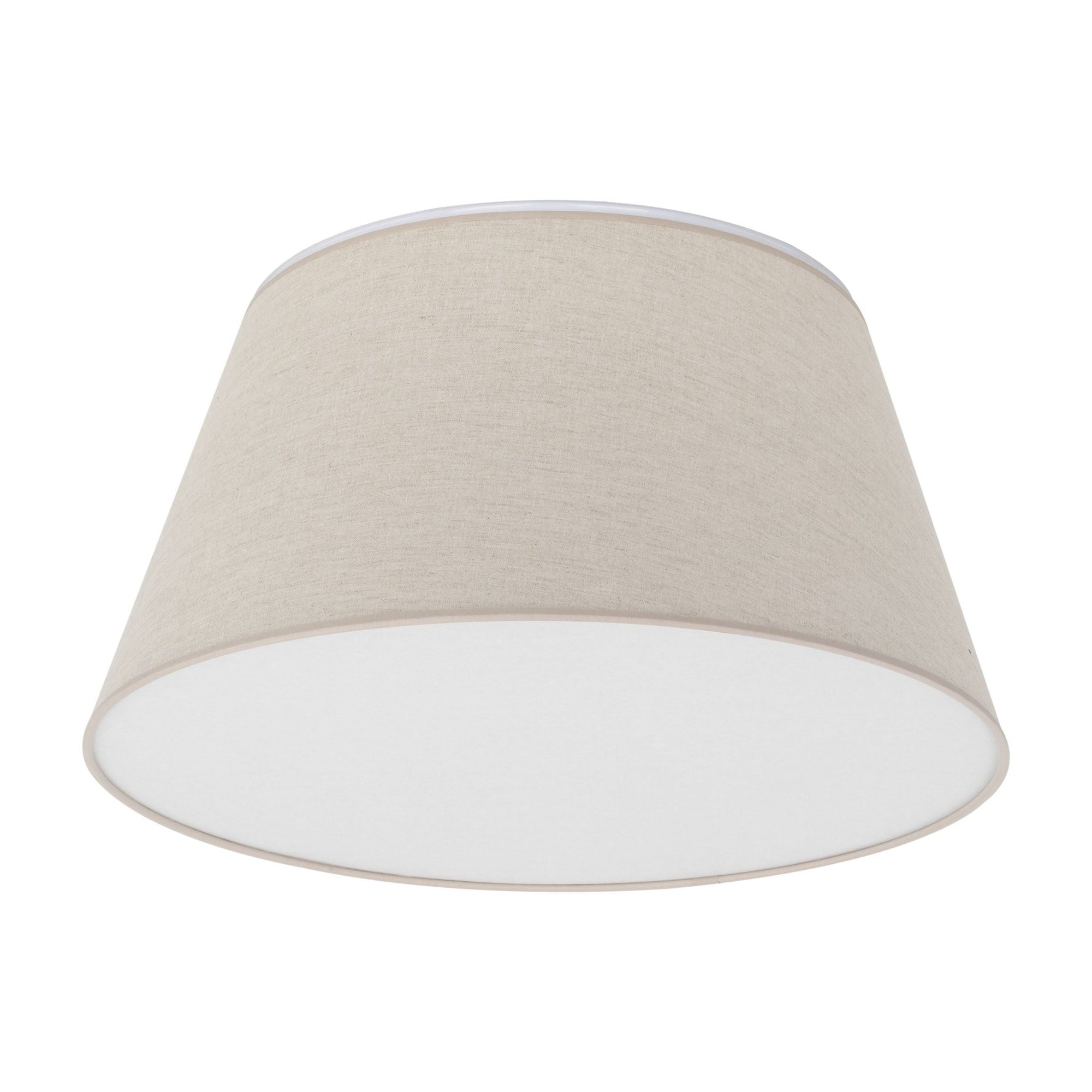 FORMO Linen Flush Mount Ceiling Light for Bedroom, Hallway & Living Room - Dekor Butik