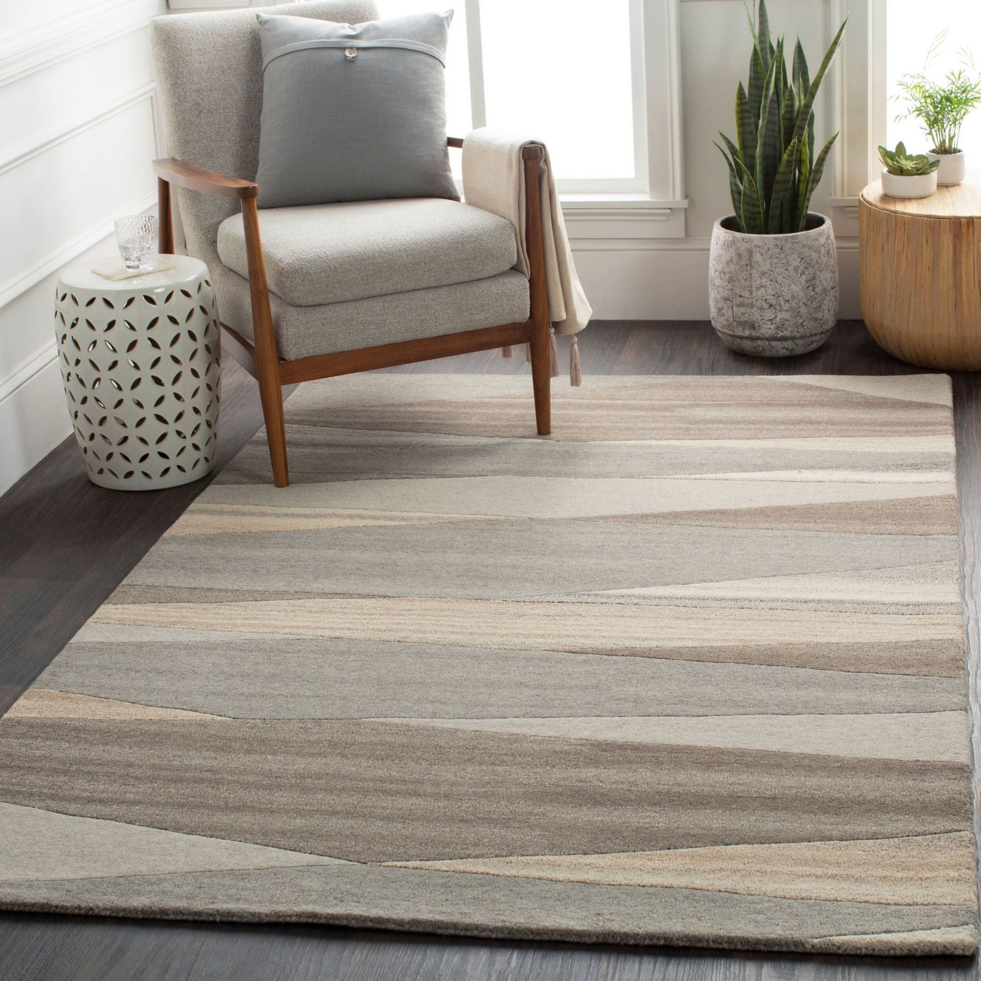 Area RugsForom Handmade Rug - 7211 - Dekor Butik