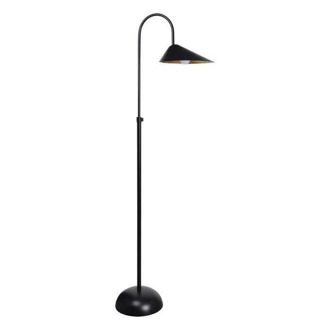 Floor LampForte Floor Lamp - Matte Black - Dekor Butik