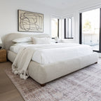 baseFox Queen Bed - Buff - Dekor Butik