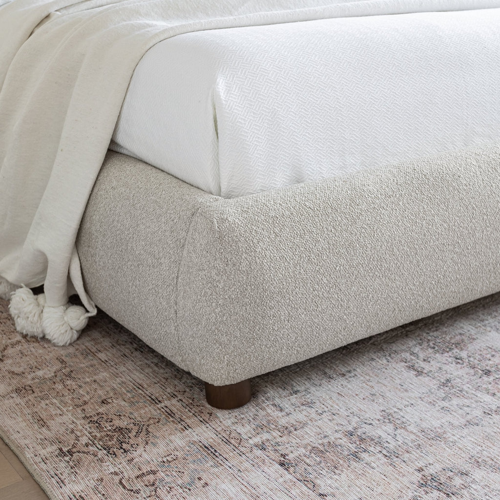 baseFox Queen Bed - Buff - Dekor Butik