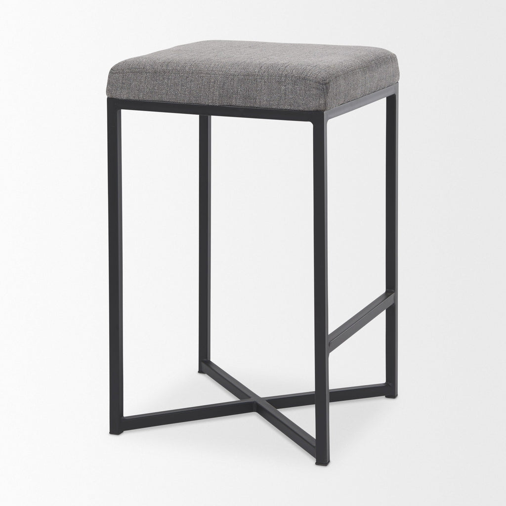 Frodo Fabric Seat Bar/Counter Stool - 2 Colors, 2 Sizes - Dekor Butik