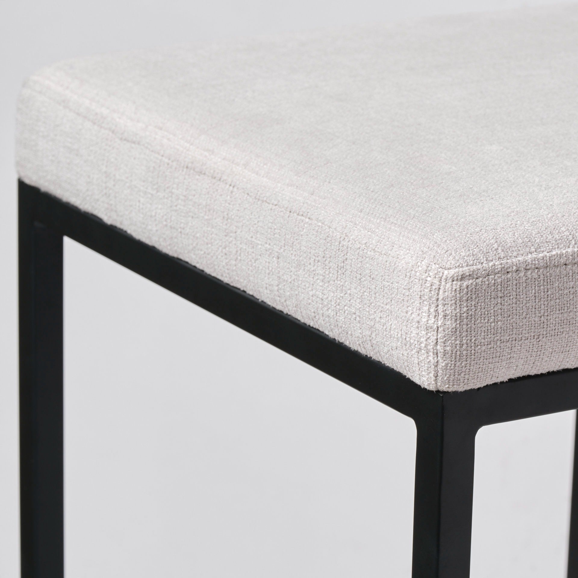 Frodo Fabric Seat Bar/Counter Stool - 2 Colors, 2 Sizes - Dekor Butik