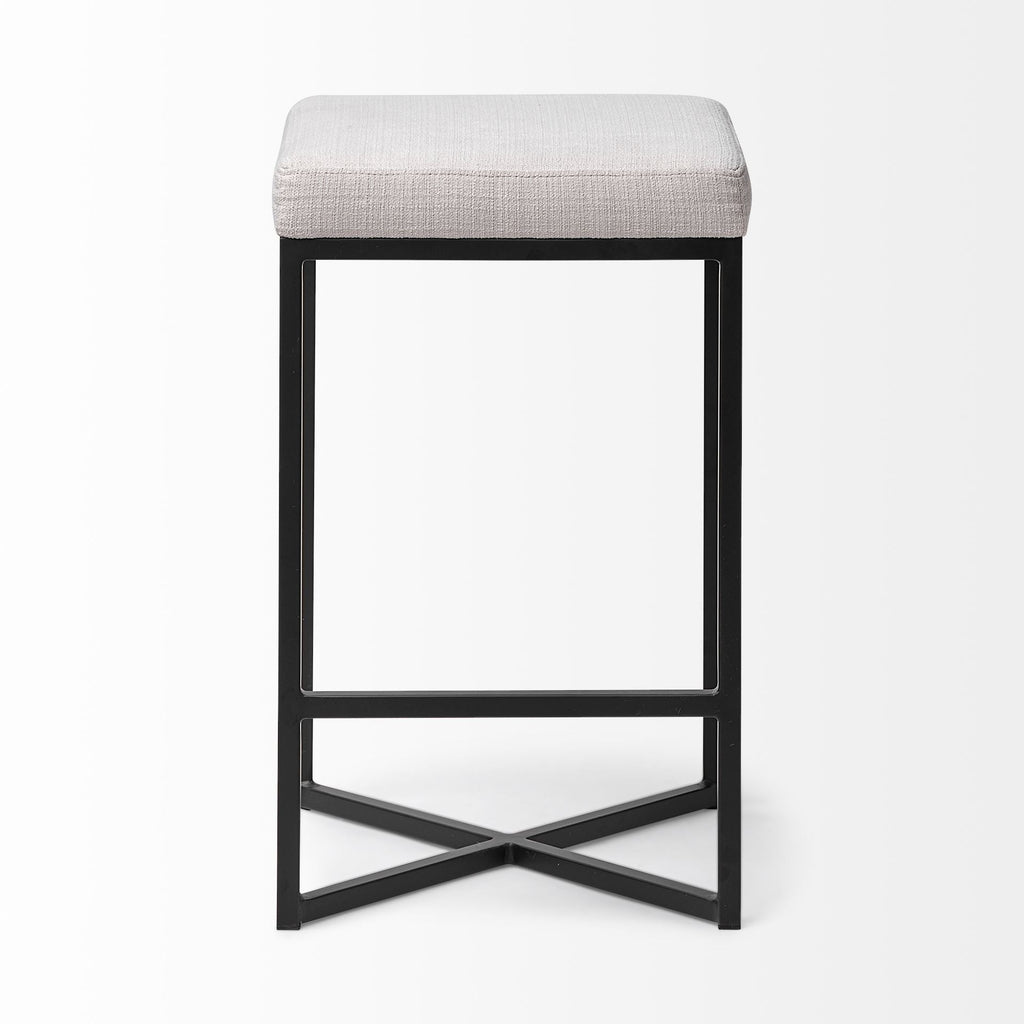 Frodo Fabric Seat Bar/Counter Stool - 2 Colors, 2 Sizes - Dekor Butik