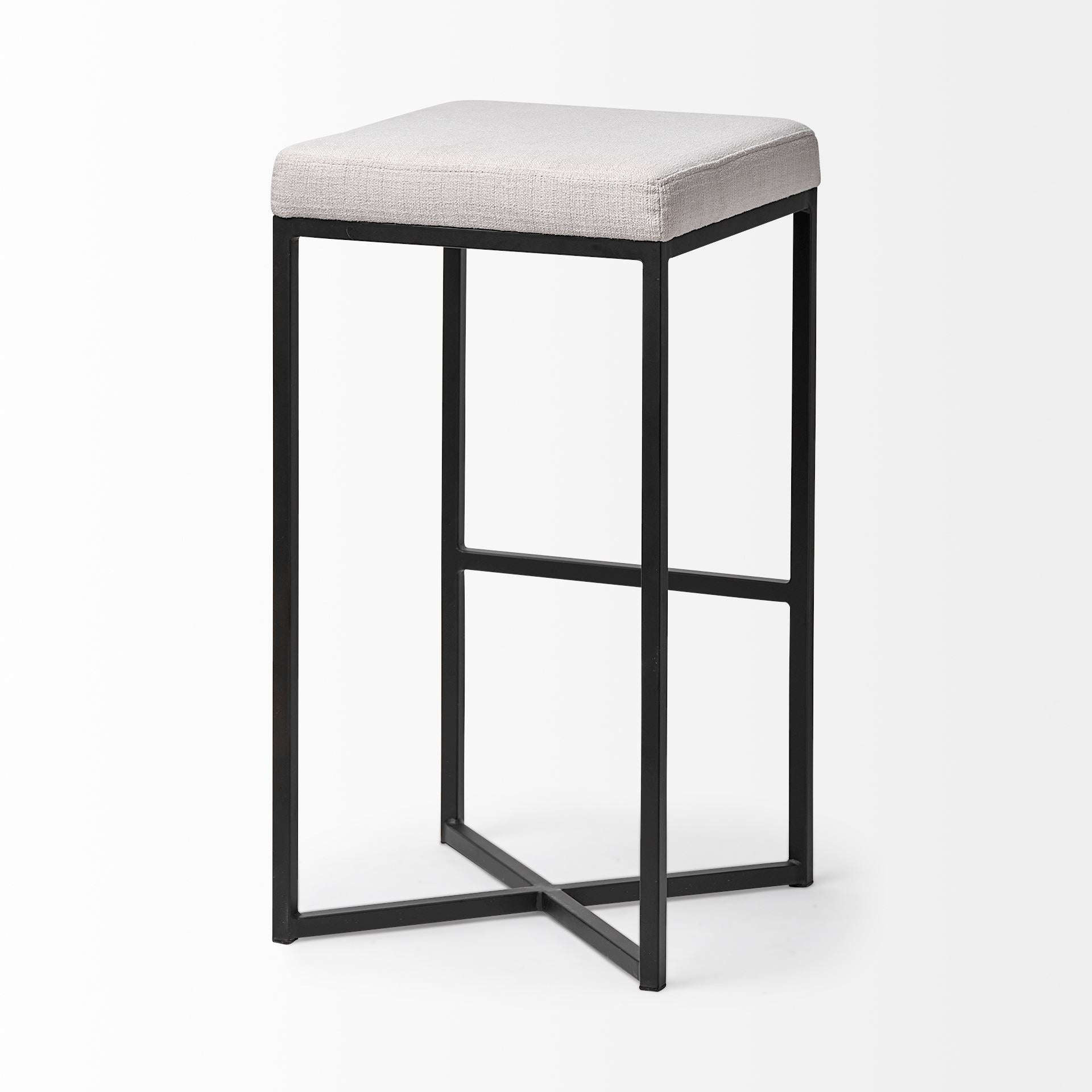 Frodo Fabric Seat Bar/Counter Stool - 2 Colors, 2 Sizes - Dekor Butik