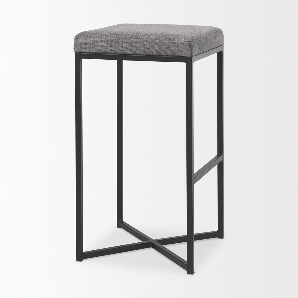 Frodo Fabric Seat Bar/Counter Stool - 2 Colors, 2 Sizes - Dekor Butik