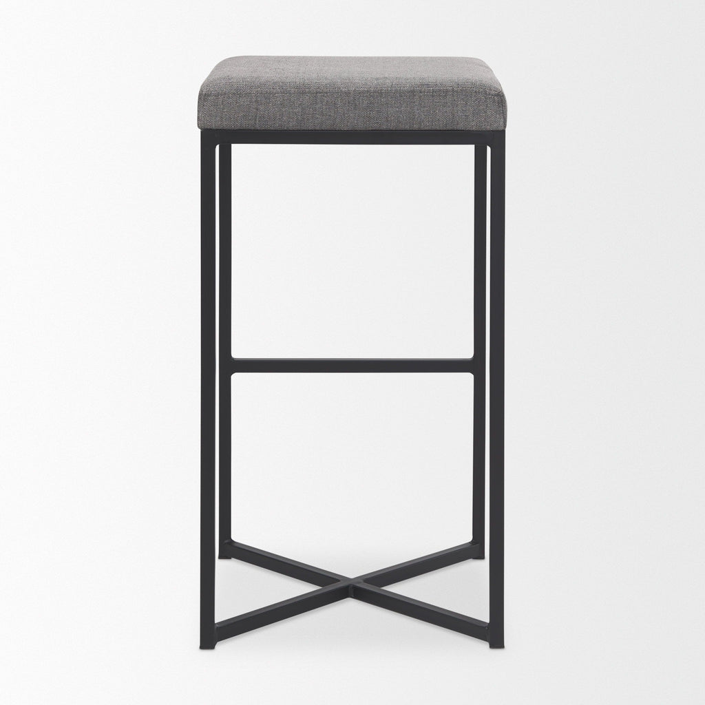 Frodo Fabric Seat Bar/Counter Stool - 2 Colors, 2 Sizes - Dekor Butik