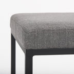 Frodo Fabric Seat Bar/Counter Stool - 2 Colors, 2 Sizes - Dekor Butik