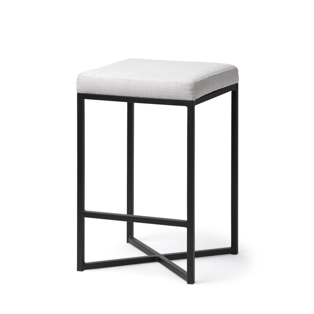 Frodo Fabric Seat Bar/Counter Stool - 2 Colors, 2 Sizes - Dekor Butik