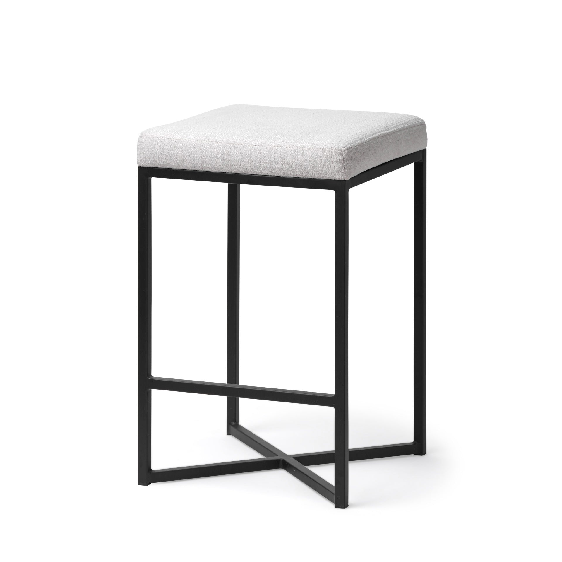 Frodo Fabric Seat Bar/Counter Stool - 2 Colors, 2 Sizes - Dekor Butik