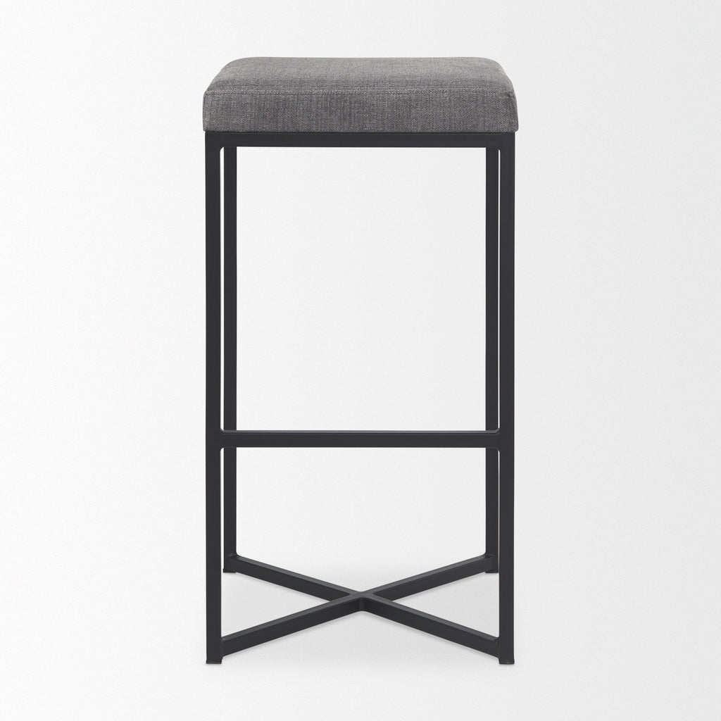 Frodo Fabric Seat Bar/Counter Stool - 2 Colors, 2 Sizes - Dekor Butik