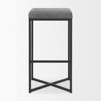 Frodo Fabric Seat Bar/Counter Stool - 2 Colors, 2 Sizes - Dekor Butik