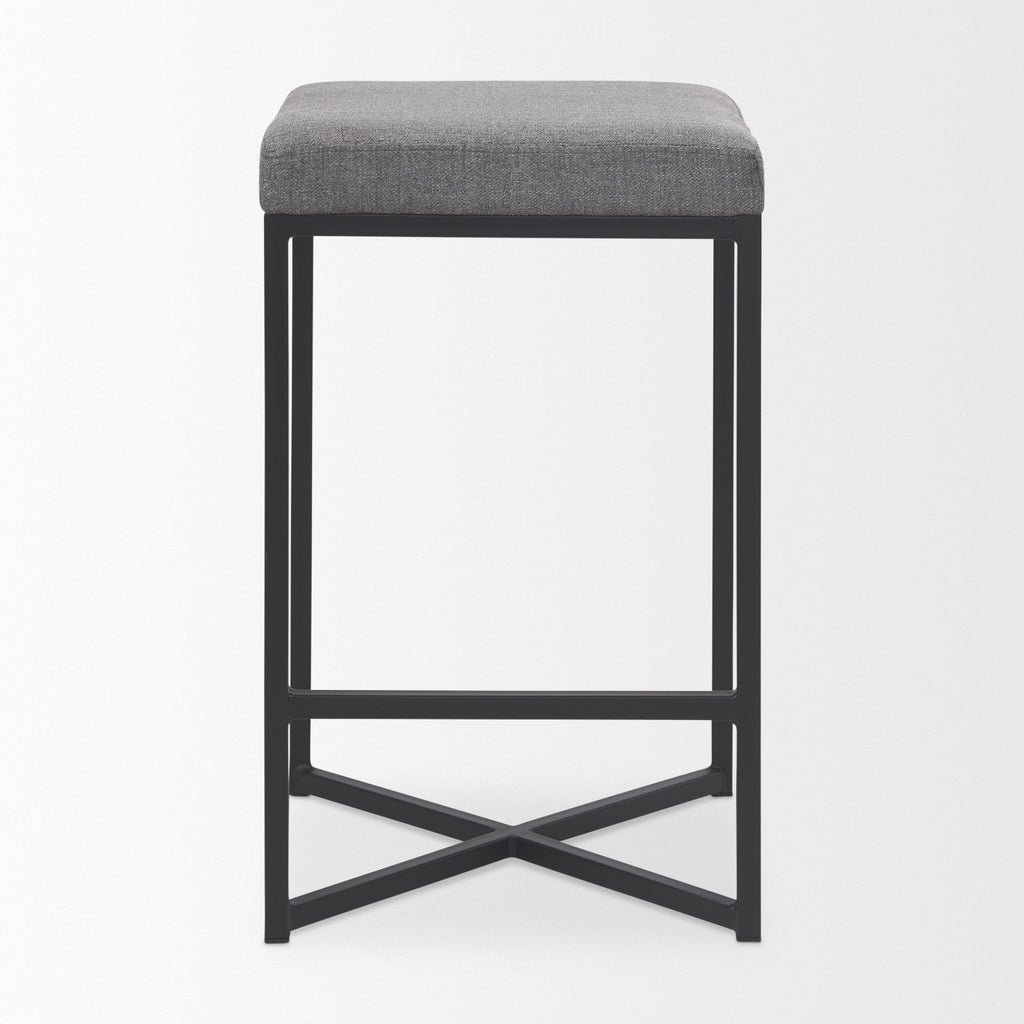 Frodo Fabric Seat Bar/Counter Stool - 2 Colors, 2 Sizes - Dekor Butik