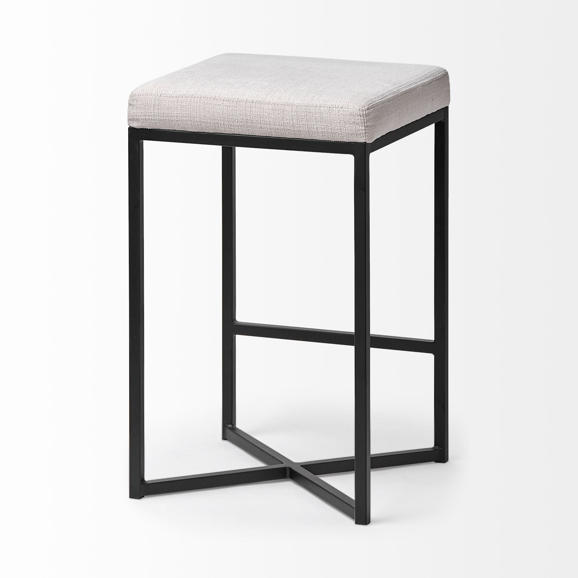Frodo Fabric Seat Bar/Counter Stool - 2 Colors, 2 Sizes - Dekor Butik
