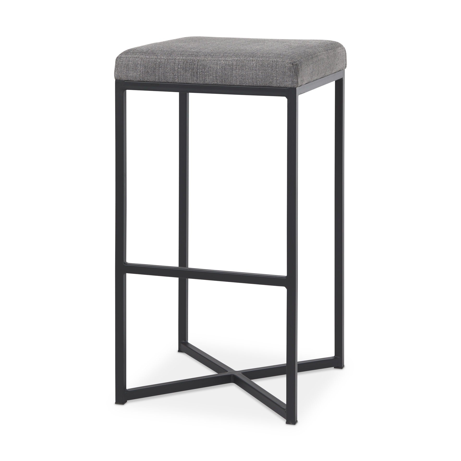 Frodo Fabric Seat Bar/Counter Stool - 2 Colors, 2 Sizes - Dekor Butik