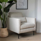 Gil Accent Chair - Buff - Dekor Butik