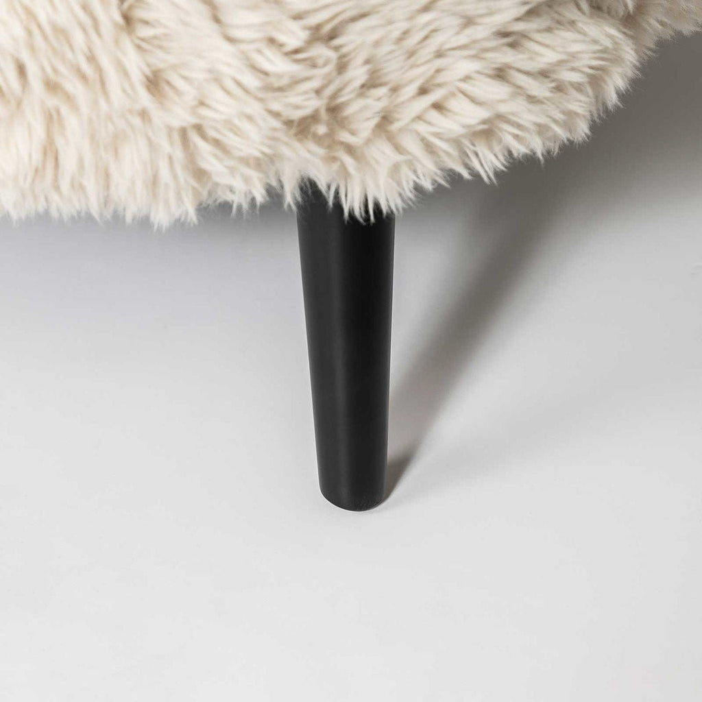 baseGinger Accent Chair - Downy Cream - Dekor Butik