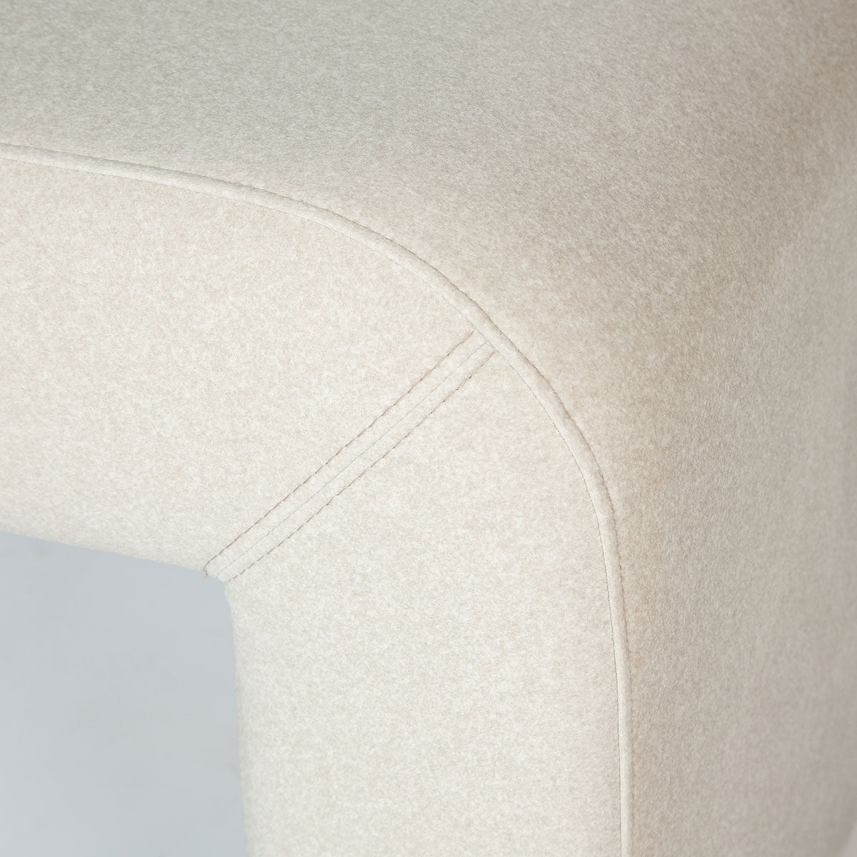 Ginger Bench - Velvet Natural - Dekor Butik