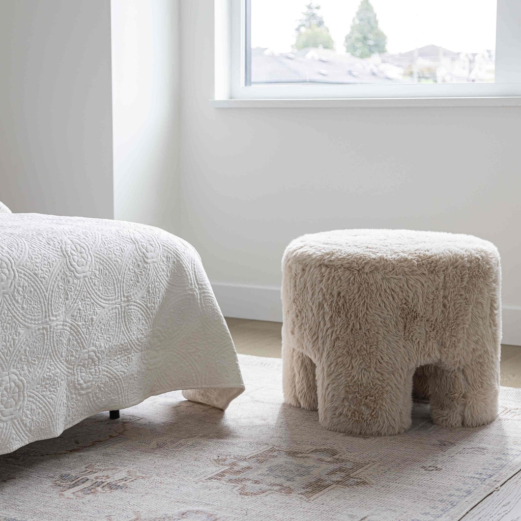 Ginger Ottoman - Downy Cream - Dekor Butik