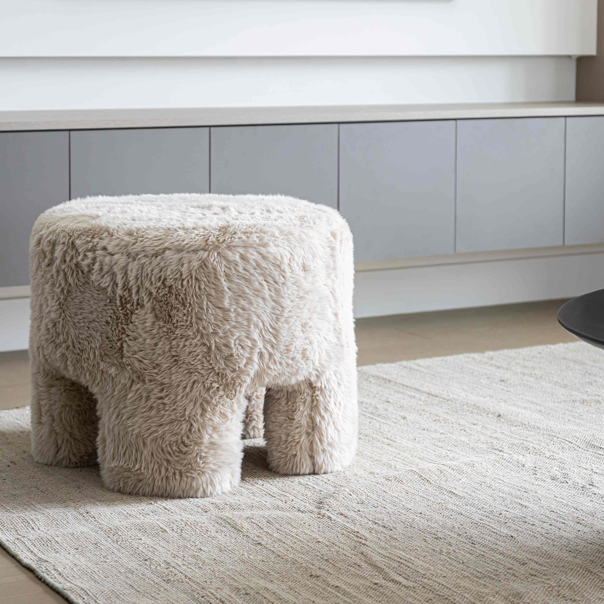 Ginger Ottoman - Downy Cream - Dekor Butik