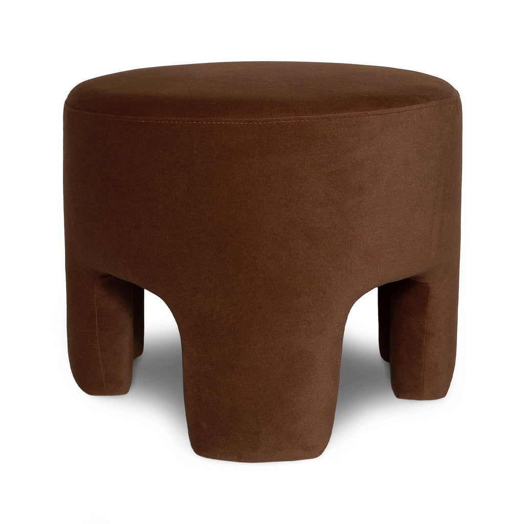 baseGinger Ottoman - Velvet Chestnut - Dekor Butik