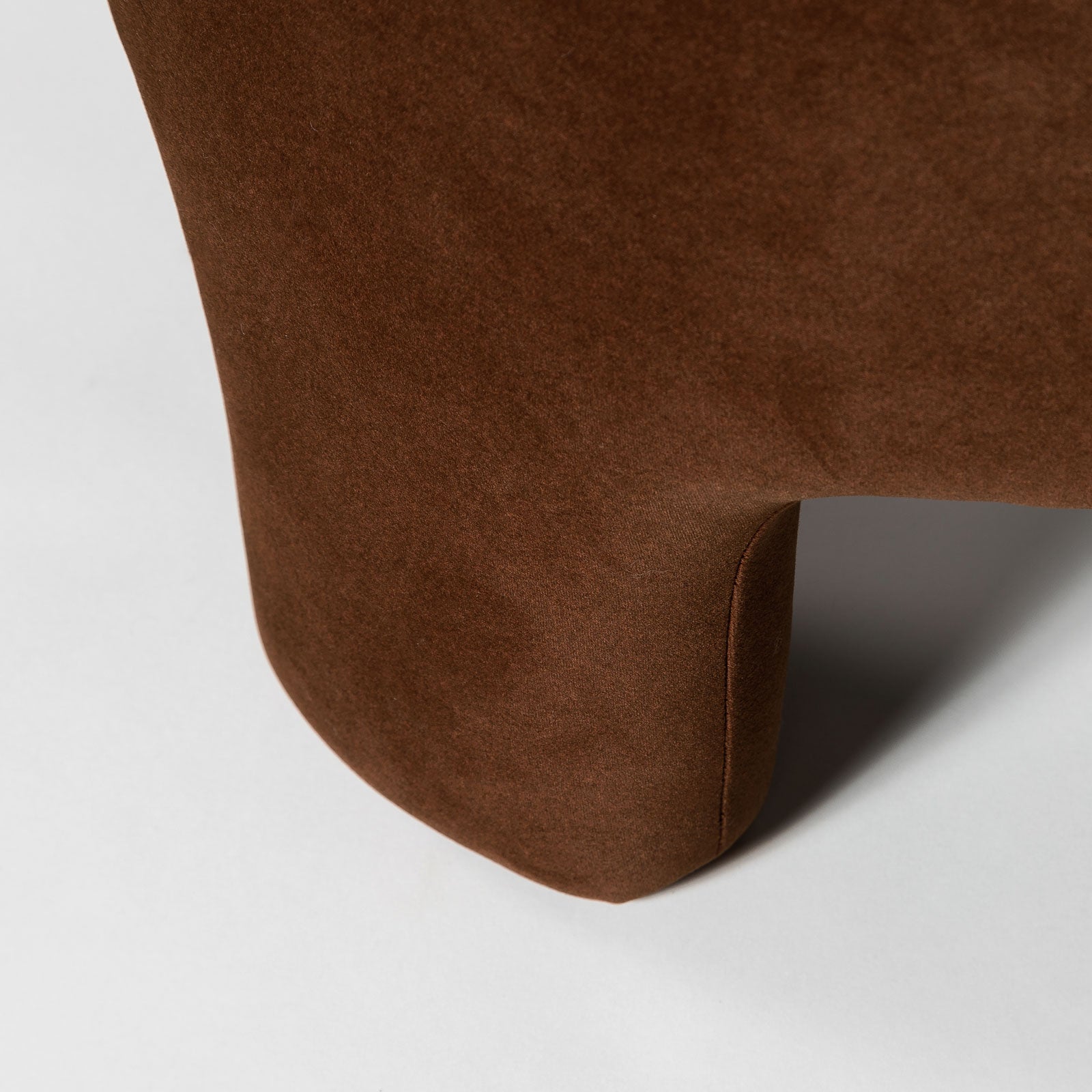 baseGinger Ottoman - Velvet Chestnut - Dekor Butik