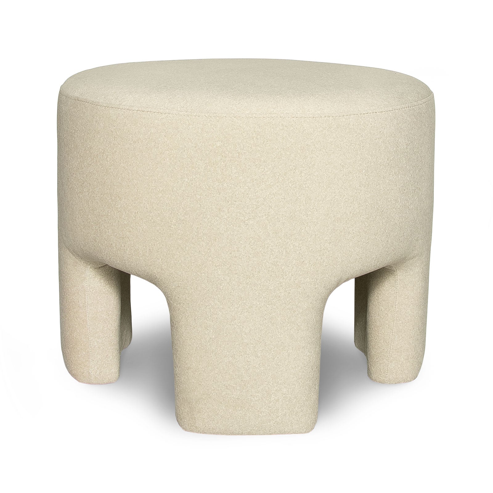 baseGinger Ottoman - Velvet Natural - Dekor Butik