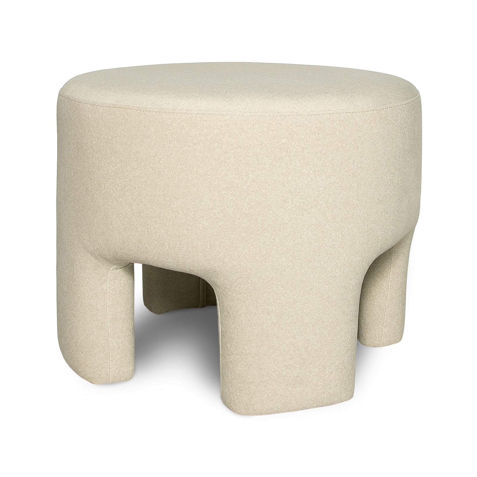 baseGinger Ottoman - Velvet Natural - Dekor Butik