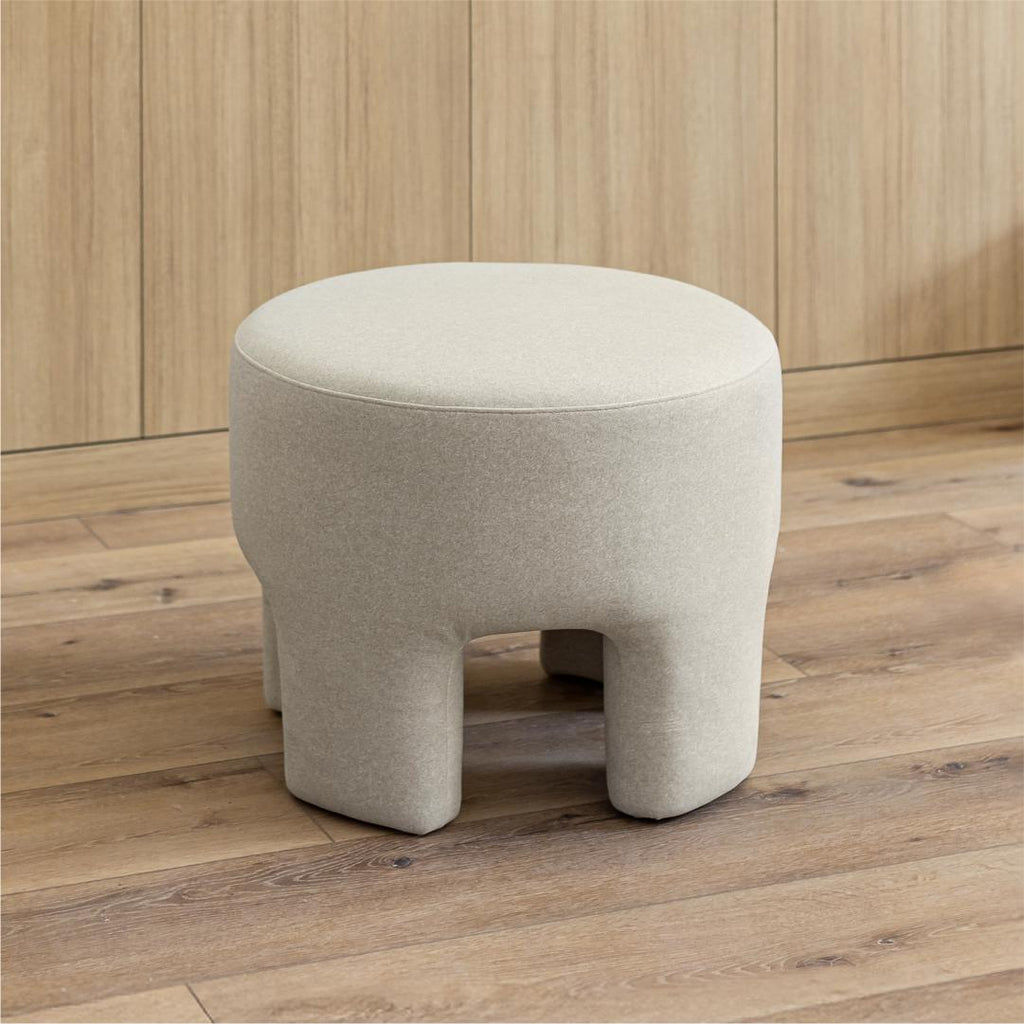 baseGinger Ottoman - Velvet Natural - Dekor Butik