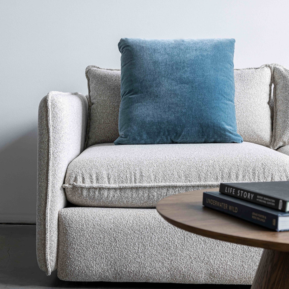 Ginger Square Cushion - Lake - Dekor Butik
