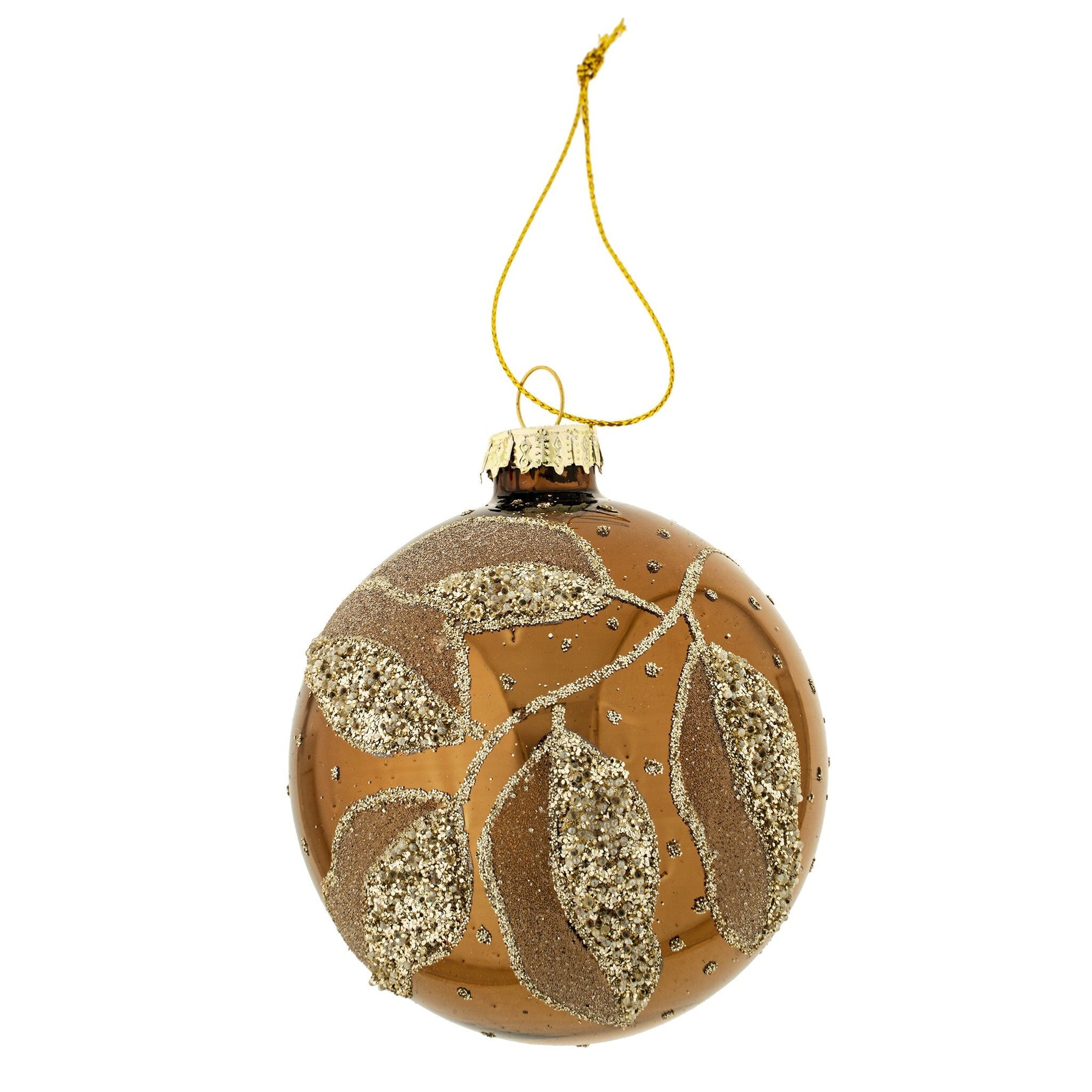 ChristmasGlitter Forest Glass Ornament - Dekor Butik