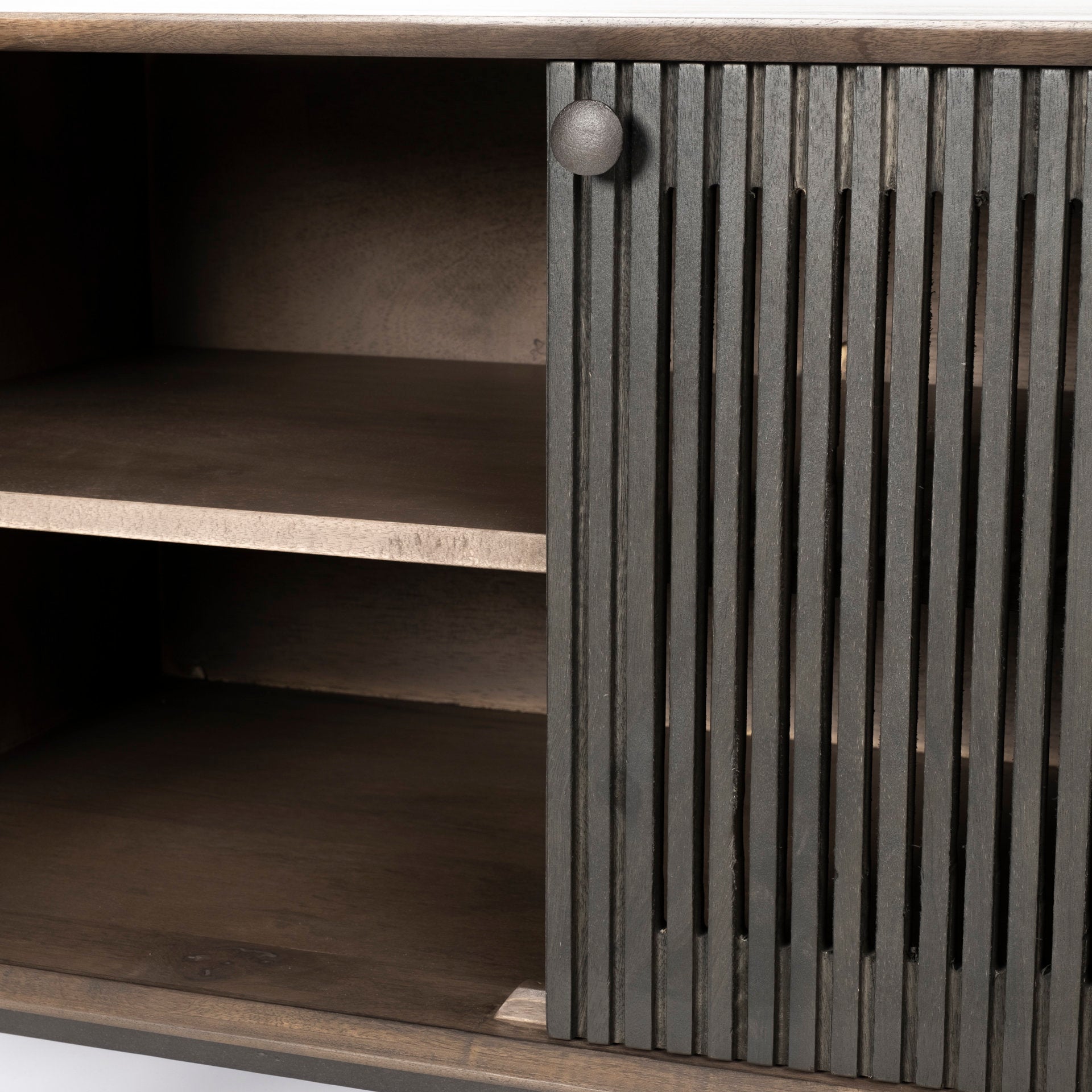 Grace Brown Solid Wood TV Stand Media Console - Dekor Butik