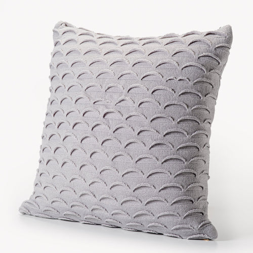 Decorative CushionsGrey Fan Design Knit Decorative Pillow - Dekor Butik