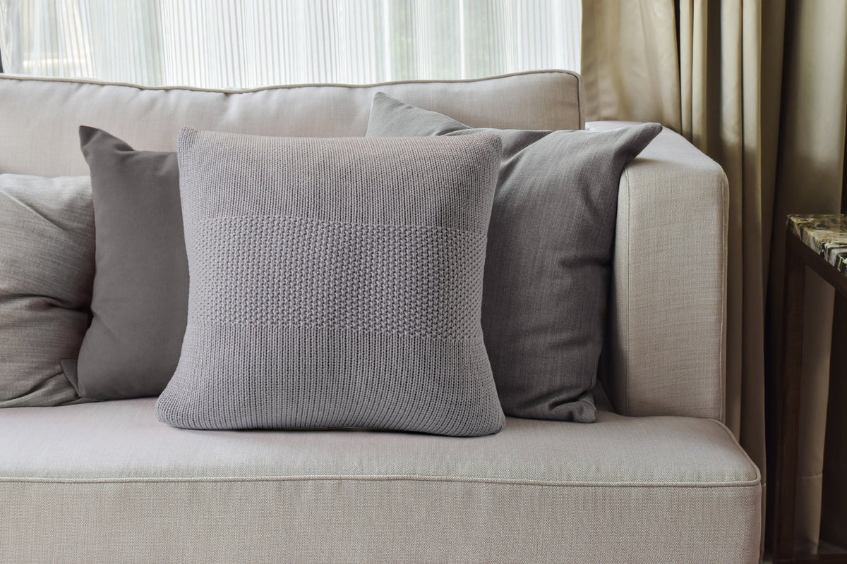 Decorative CushionsGrey Knit Decorative Pillow - Dekor Butik