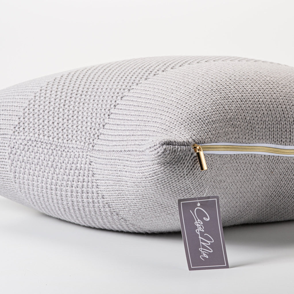 Decorative CushionsGrey Knit Decorative Pillow - Dekor Butik