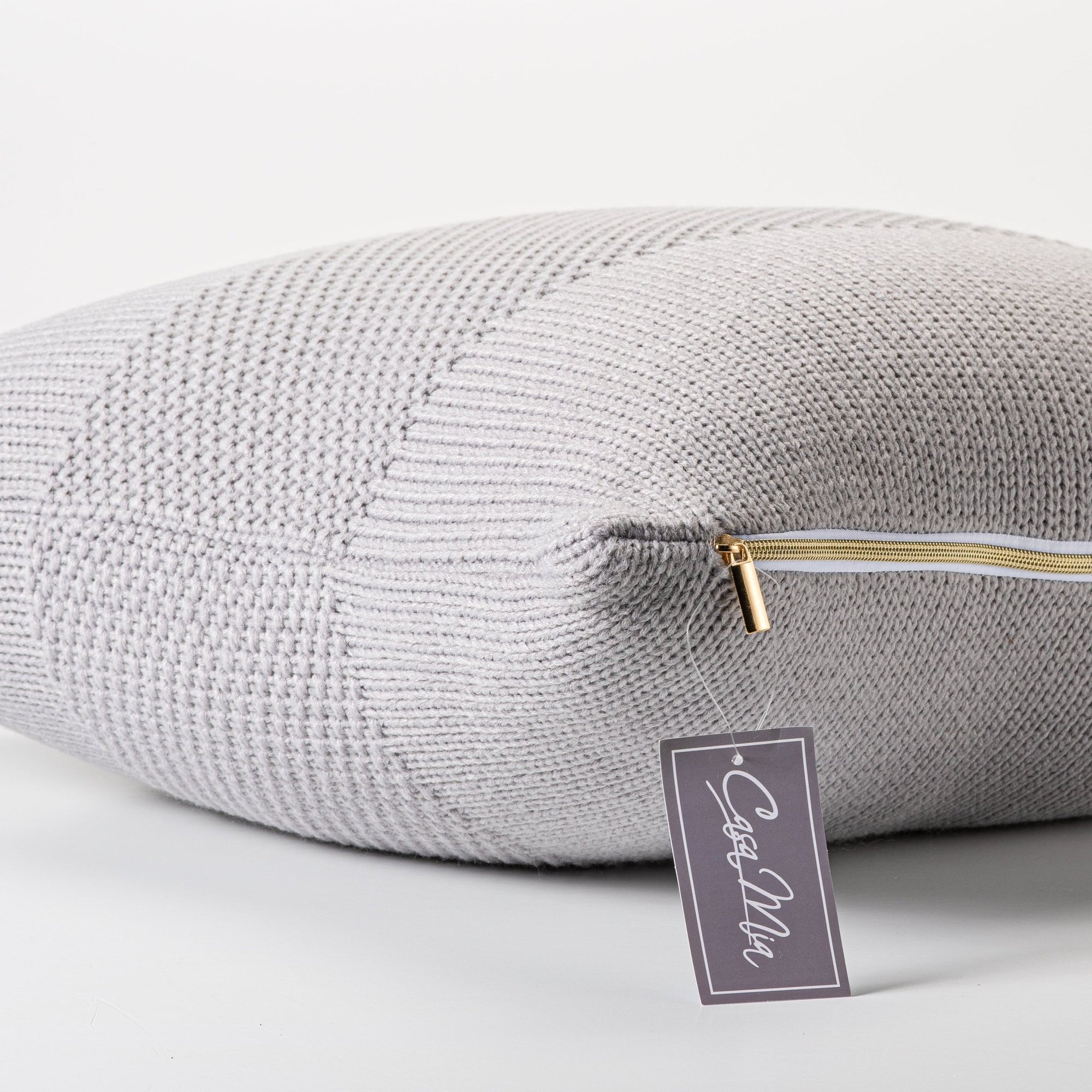 Decorative CushionsGrey Knit Decorative Pillow - Dekor Butik